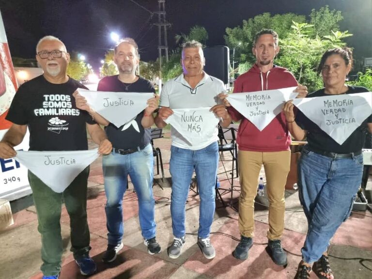 Pueblo Liebig: Se realizó la vigilia por el Día de la Memoria, Verdad y Justicia 