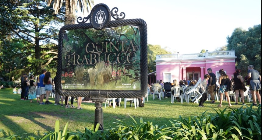 Vicente L&oacute;pez: Hilda Lizarazu se presenta con un recital en la Quinta Trabucco