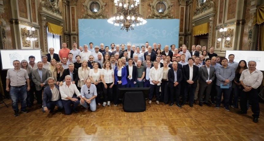 Axel Kicillof anunci&oacute; el pago de la cuota del Fondo de Emergencia y Fortalecimiento de la Inversi&oacute;n Municipal