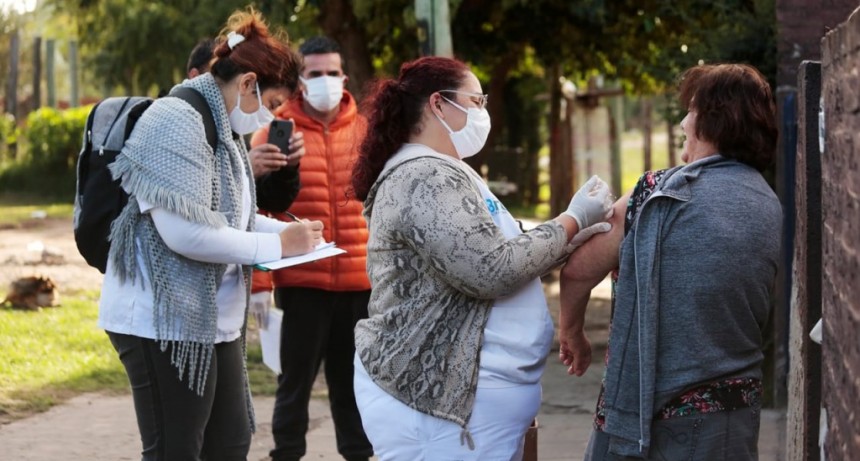 Alte. Brown: El municipio ya vacunó a más de 18 mil adultos mayores