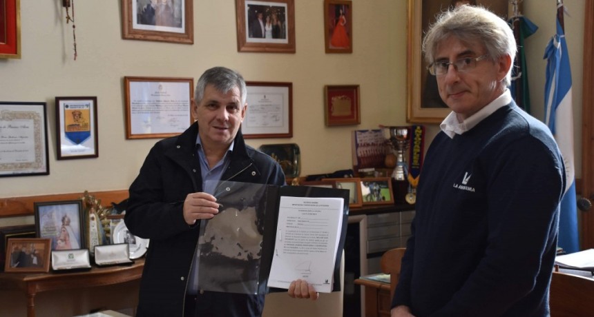 Chivilcoy: El intendente recibió del Supermercado La Anónima, la declaración jurada por el cumplimiento de precios 