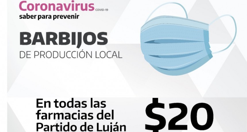 Luján: Al declararse ´Zona de Circulación Comunitaria´, se aconseja el uso de barbijos