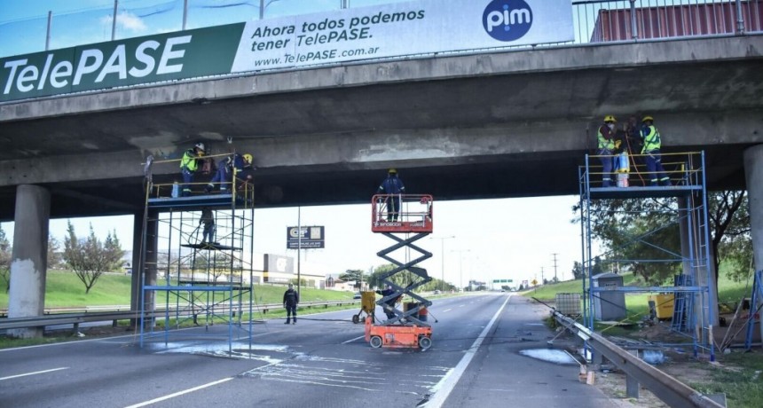 Escobar: Comienza la etapa final de los trabajos de reparación del Puente Garín 