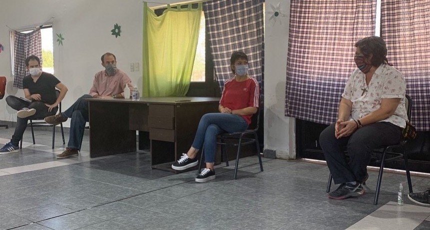 Quilmes: Mayra Mendoza encabezó el encuentro en el Barrio La Matera