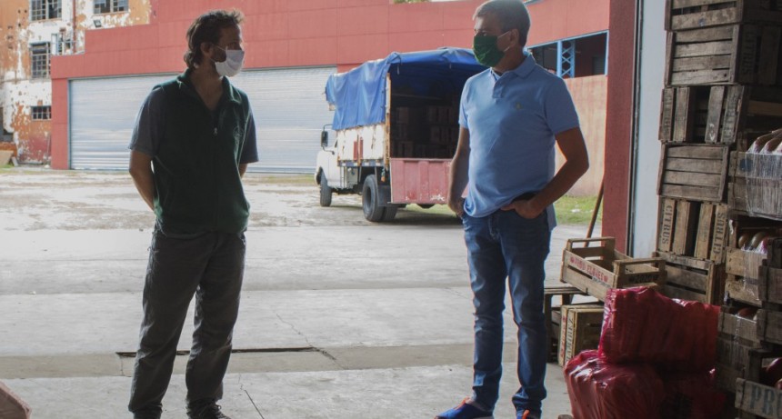 Zabaleta y Nahuel Levaggi acuerdan fortalecer el abastecimiento de alimentos a precios justos 