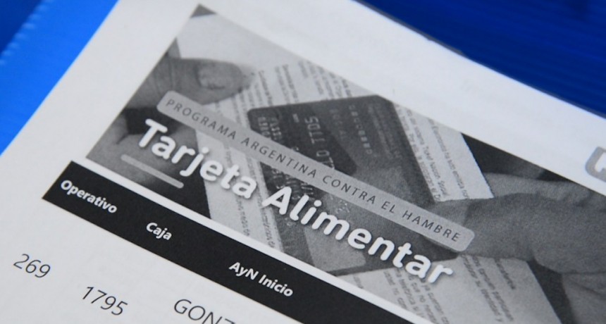 Junín: Comenzó la entrega de las tarjetas Alimentar