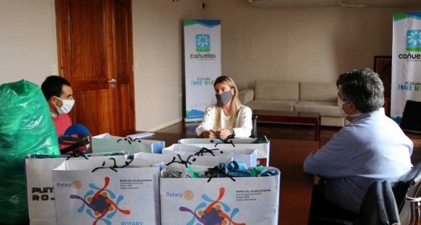 Cañuelas: La intendenta recibió importante donación de equipos de protección para el Hospital