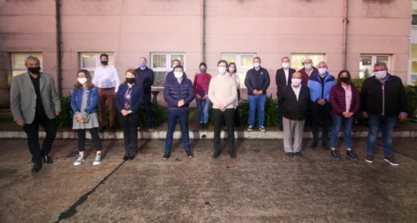 Mussi participó de una reunión con el ministro de Desarrollo Social de la Nación