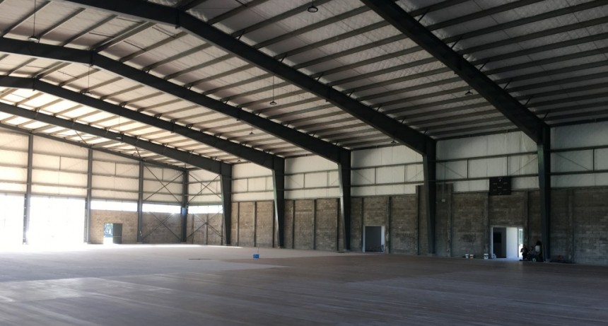 Gral. Villegas: Se termina el Polideportivo Municipal