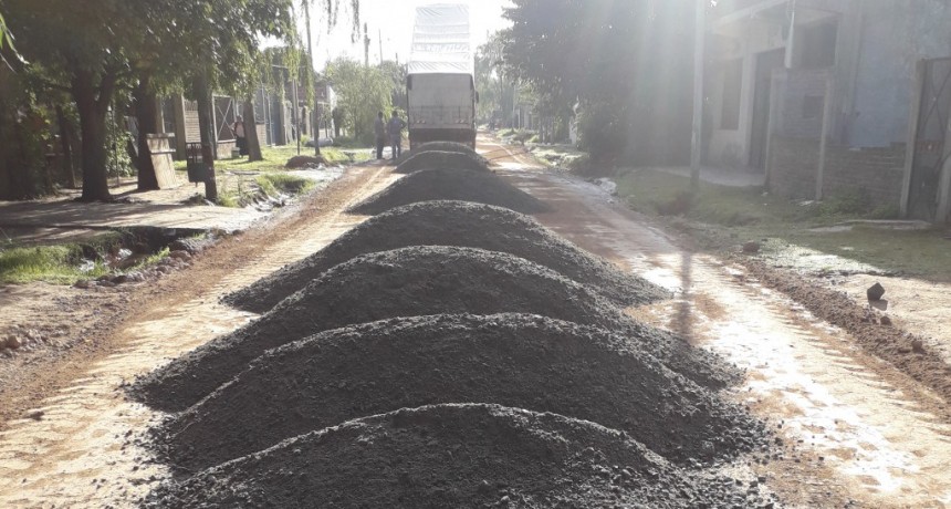 Pte. Perón: Fuerte impulso a la obra pública del distrito