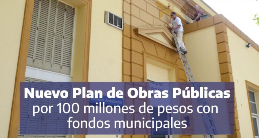 Luján: El Intendente lanzó un plan de obras públicas con fondos municipales por más de 100 millones de pesos