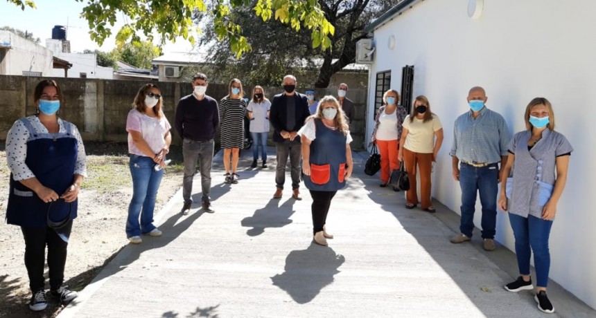 Brandsen: Se inauguró obra de comedor y sanitarios en el CEC 801 extensión Las Mandarinas