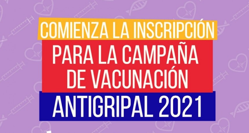 Lincoln: Lanzan inscripción para la campaña de vacunación antigripal 2021