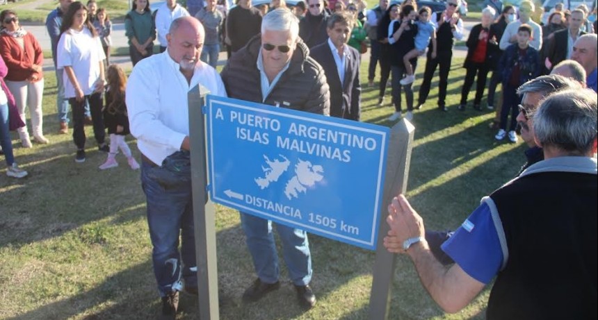 Lobería: Homenaje a 40 años de la Guerra de Malvinas 