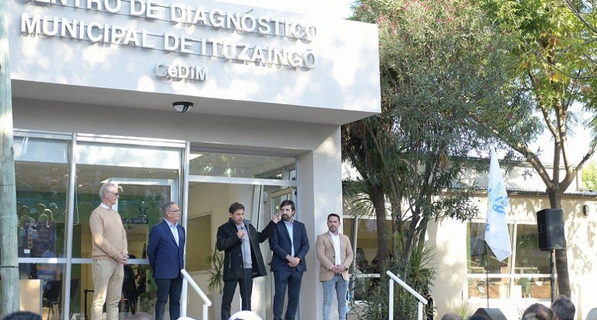 Ituzaingo: Kicillof y Descalzo inauguraron el Centro de Diagnóstico Municipal (CeDiM)