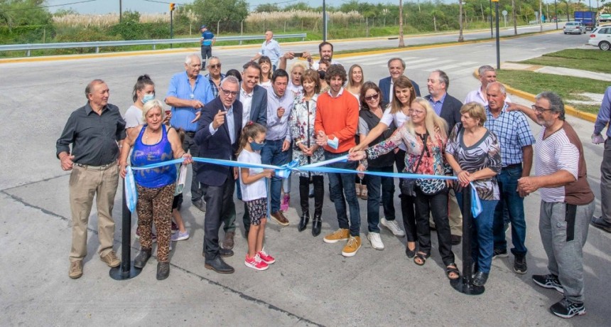 San Fernando: Andreotti, Katopodis, Nardini y Zamora inauguraron la renovación de la Ruta 197