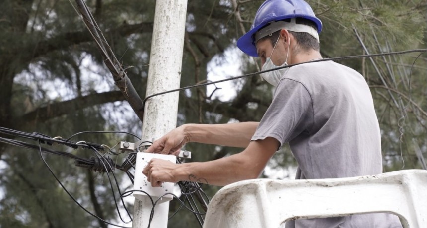 E. Echeverría: El Municipio incorporó más cámaras de seguridad en Monte Grande 
