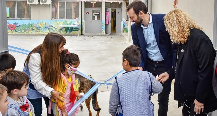 Hurlingham: Selci inauguró el nuevo edificio del Jardín N°902 