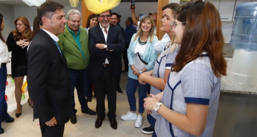 El Gobernador Kicillof inauguró el primer jardín maternal de gestión pública de Salto
