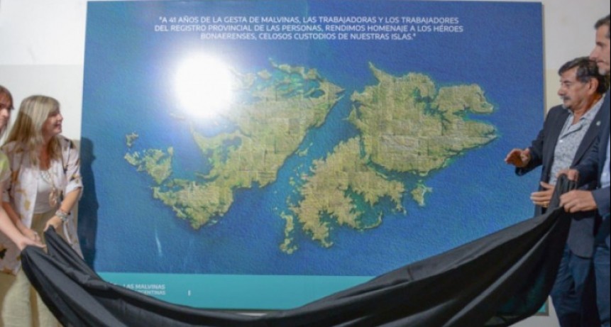 El Registro de las Personas homenajeó a los héroes de Malvinas
