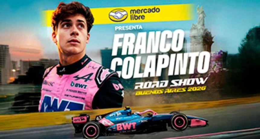 Franco Colapinto, el gran protagonista de un fin de semana repleto de eventos en la Ciudad