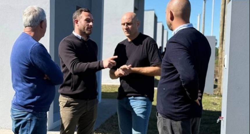 La Provincia avanza con la obra de viviendas en Alberti