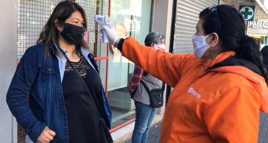 Berazategui: Tomarán la temperatura a los trabajadores Municipales y en la Fila de los Bancos