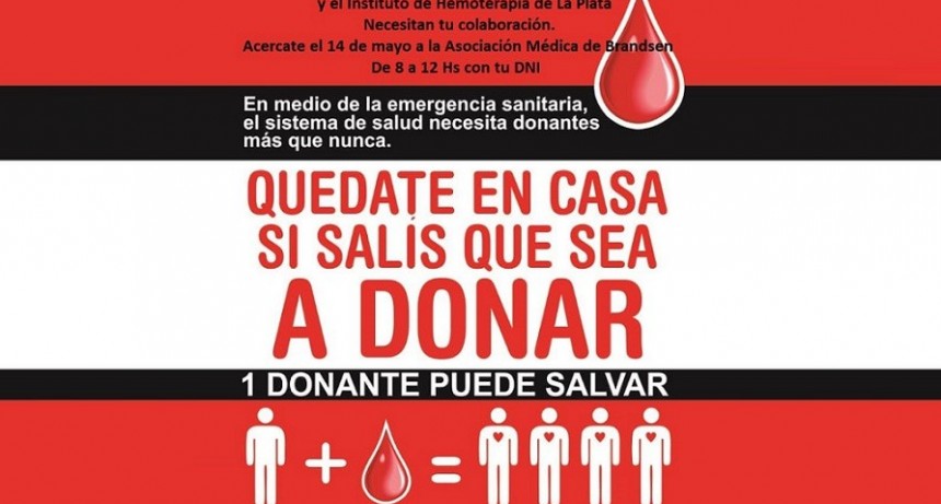 Brandsen: La Asociación Médica realiza una nueva colecta de Sangre