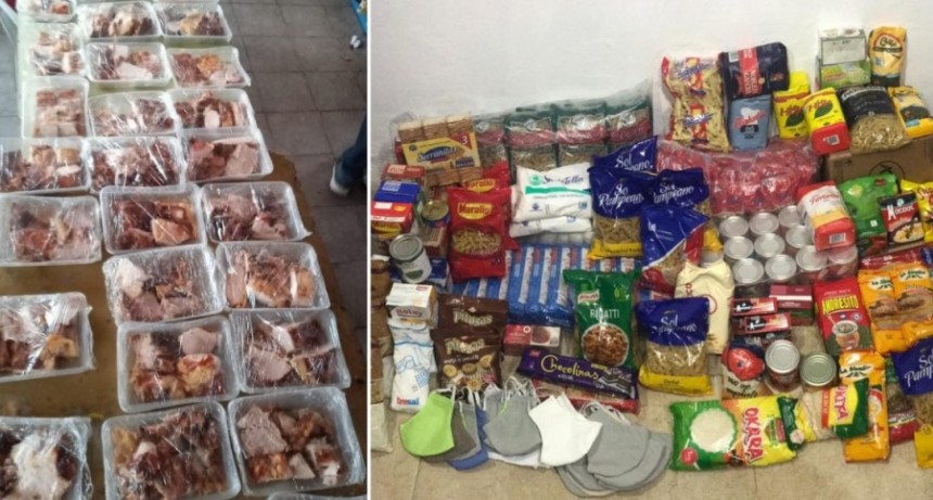 Colón: Agradecen donaciones de alimentos del Círculo Italiano y la Escuela Salesiana 