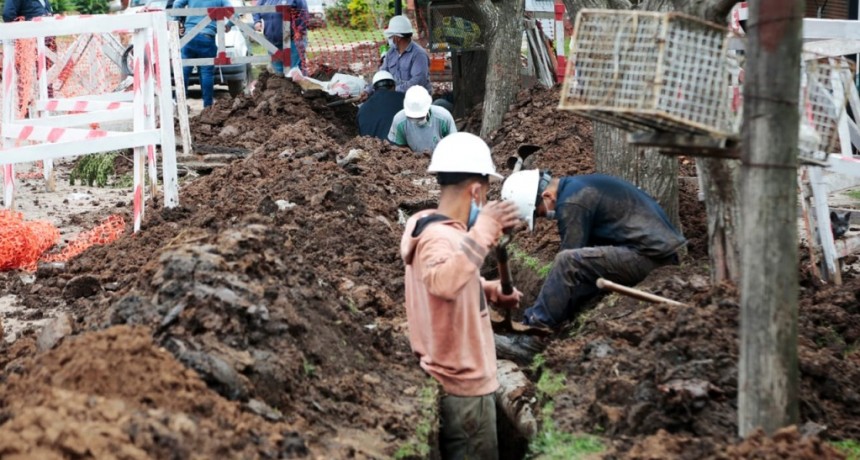 Alte. Brown: Avanzan las obras para abastecer de agua a 10 mil vecinos de Malvinas Argentinas 