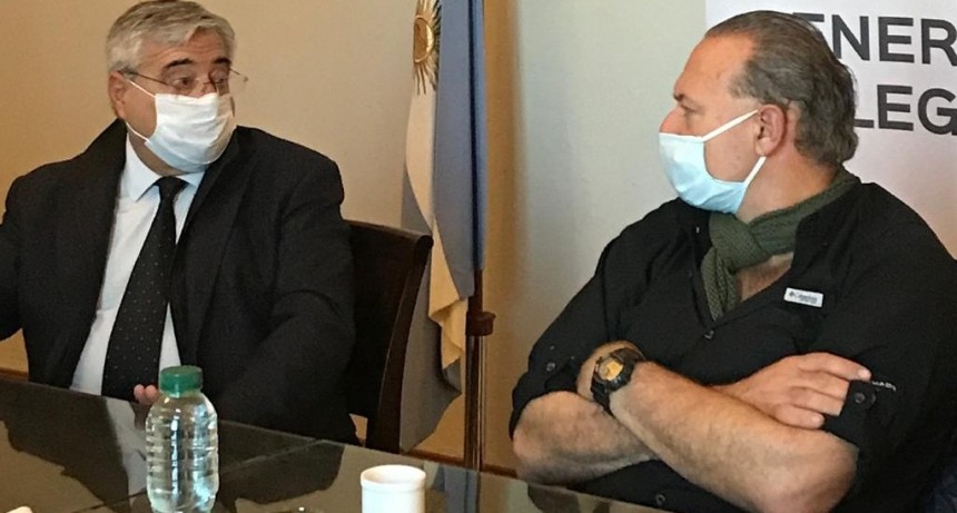 El ministro Berni dijo estar “orgulloso de ver una localidad tan bien preparada”, en su visita a Gral. Villegas 