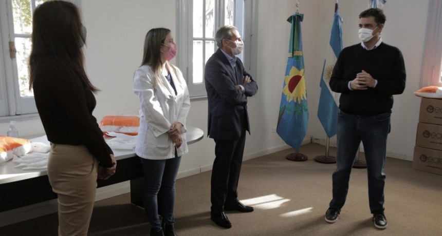 Vicente López recibió donaciones para el Hospital Houssay 