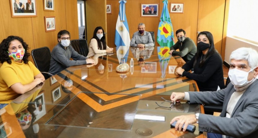 Avellaneda: Ferraresi se reunió con la titular de PAMI, Luana Volnovich 