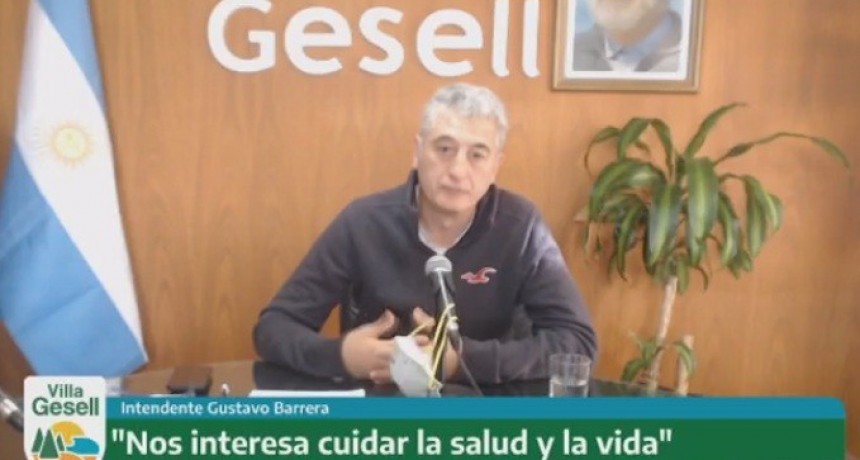 Gustavo Barrera (V. Gesell): “Alberto no está enamorado de la Cuarentena. Está enamorado de la vida”