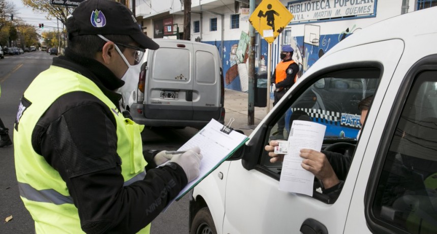 Vicente López: Se hicieron más de 200 mil controles vehiculares 