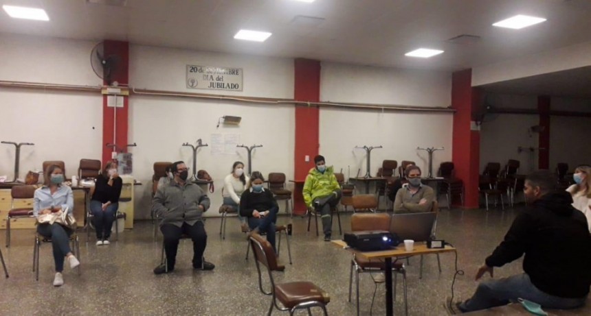 Pergamino: Capacitación del Equipo de Asistencia Pre Hospitalaria Covid-19 