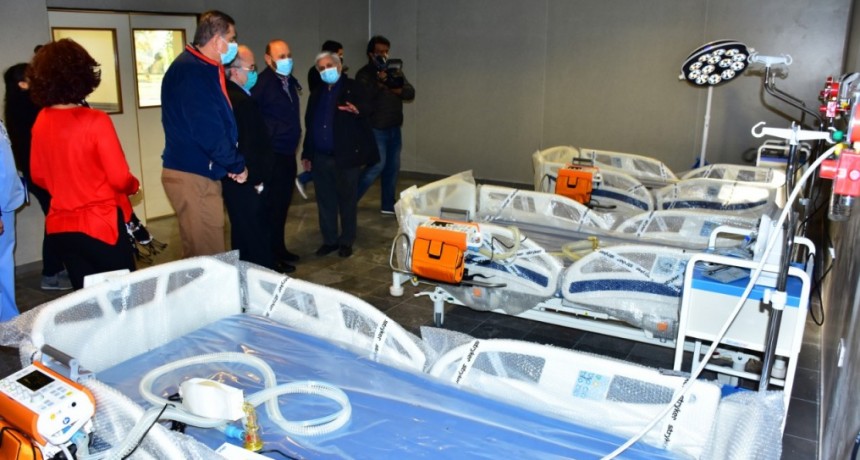 Formosa: Insfrán recorrió el Hospital Interdistrital Evita, que funcionará como Centro de Contingencia Covid-19