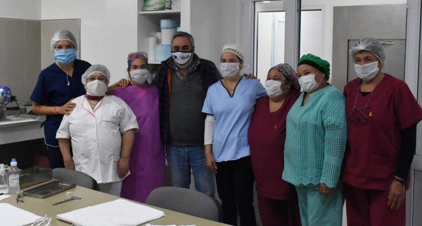 Trenque Lauquen: El intendente Fernández inauguró el Centro de Esterilización en el Hospital