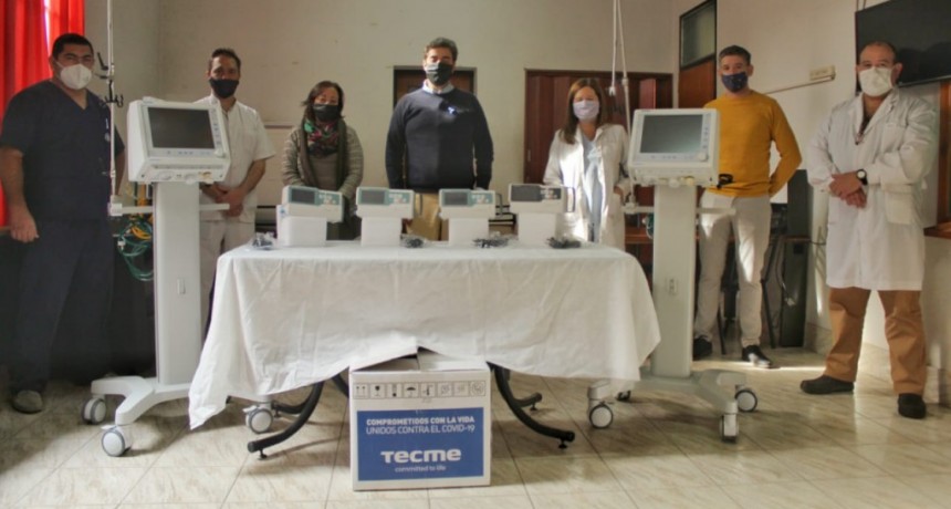 Luján: El Municipio suma dos nuevos respiradores al Hospital 