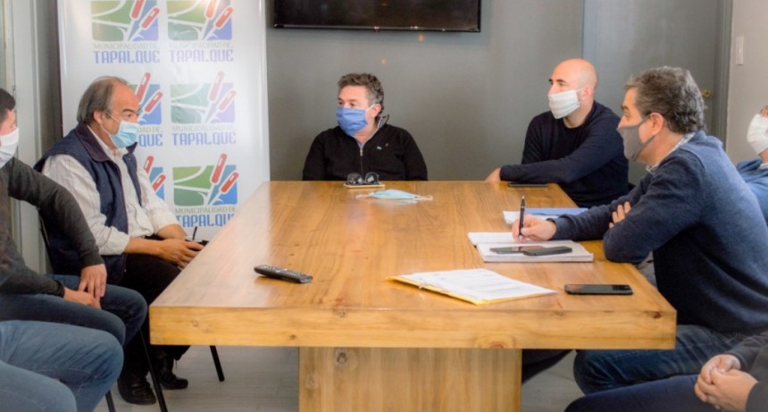 Tapalqué: El municipio y la provincia definieron importantes avances en obras hidráulicas 