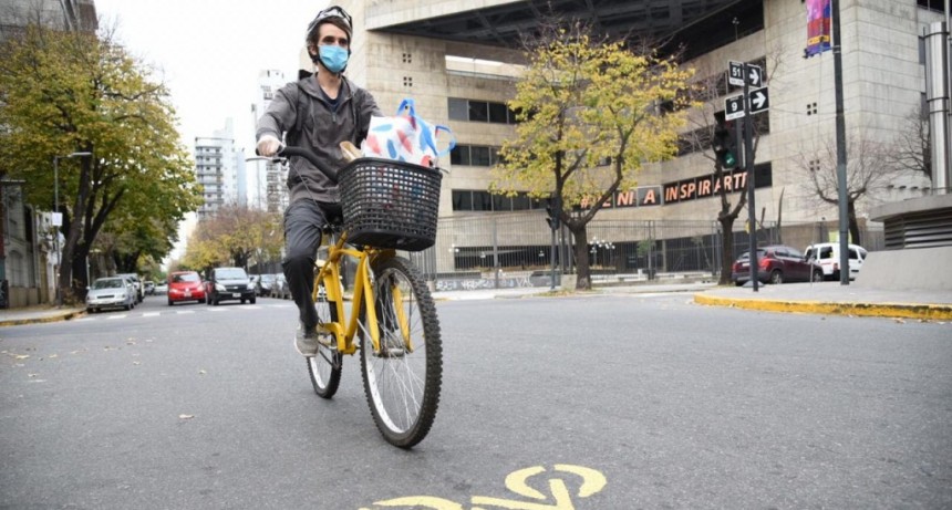 La Plata: El Municipio avanza en la demarcación de calles para garantizar el distanciamiento social 