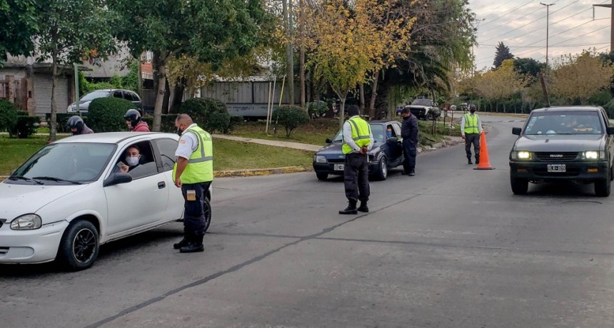 Berazategui: Más de 1200 personas y casi 2 mil vehículos multados por no cumplir la cuarentena 