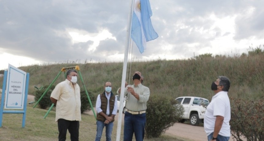 Bolívar: El Intendente Pisano Conmemoró el 39° Aniversario del hundimiento del General Belgrano 