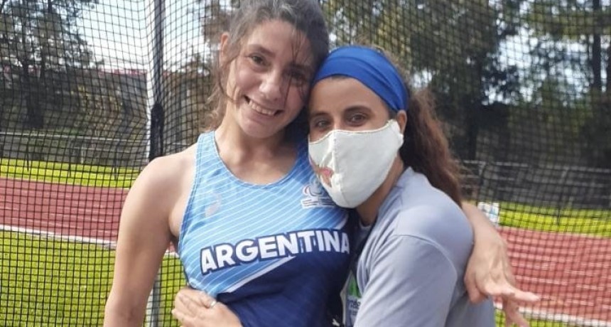 Mercedes: Romina Fernández, dueña del Récord Americano en lanzamiento de clava  