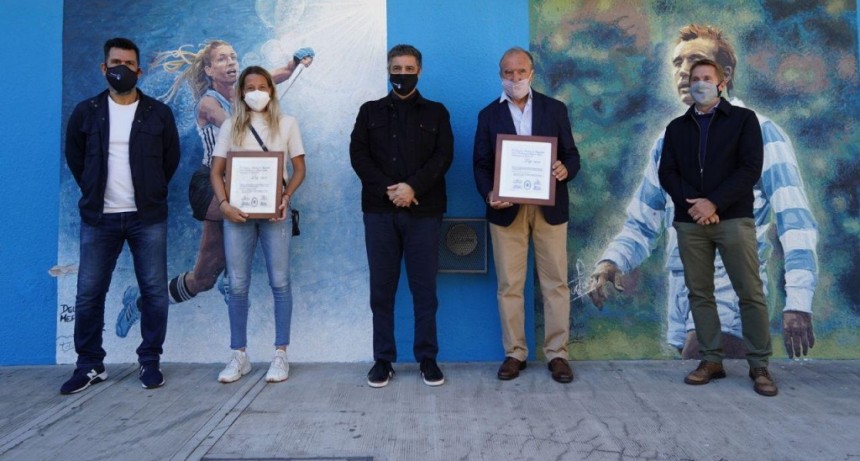 Vicente López: Reconocimiento a Delfina Merino y Hugo Porta como deportistas destacados de la Provincia de Buenos Aires