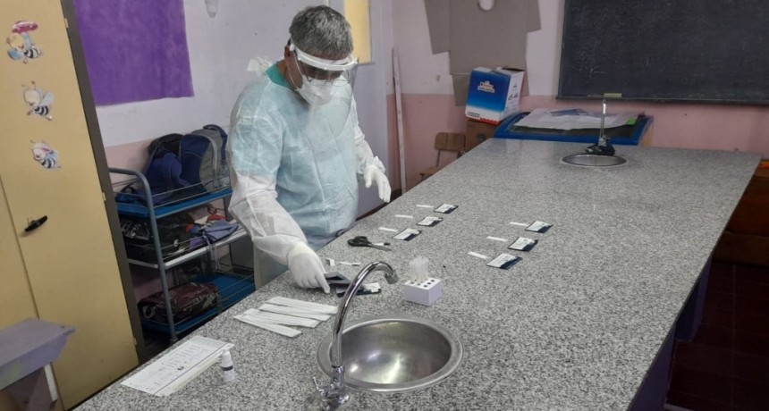 Balcarce: Se harán testeos en establecimientos educativos 
