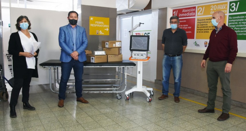 Lincoln: El Hospital Municipal recibió un respirador y cuatro bombas de infusión 