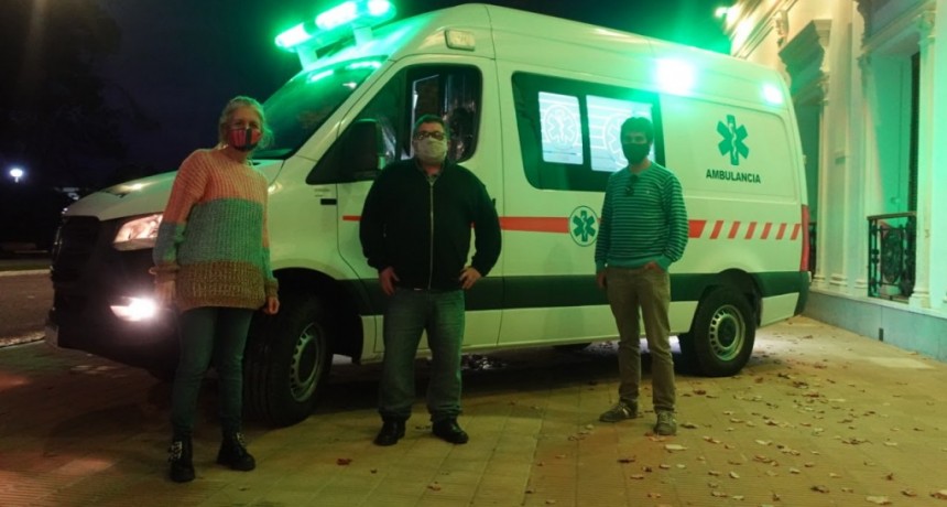 Tapalqué: El Municipio incorporó una ambulancia a la flota del sistema de salud 