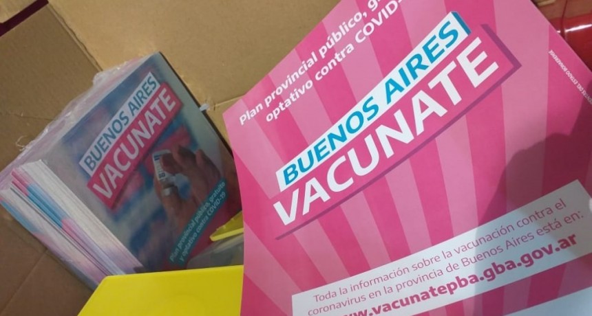 Puan: Llegaron al Distrito 400 dosis de la vacuna AstraZeneca