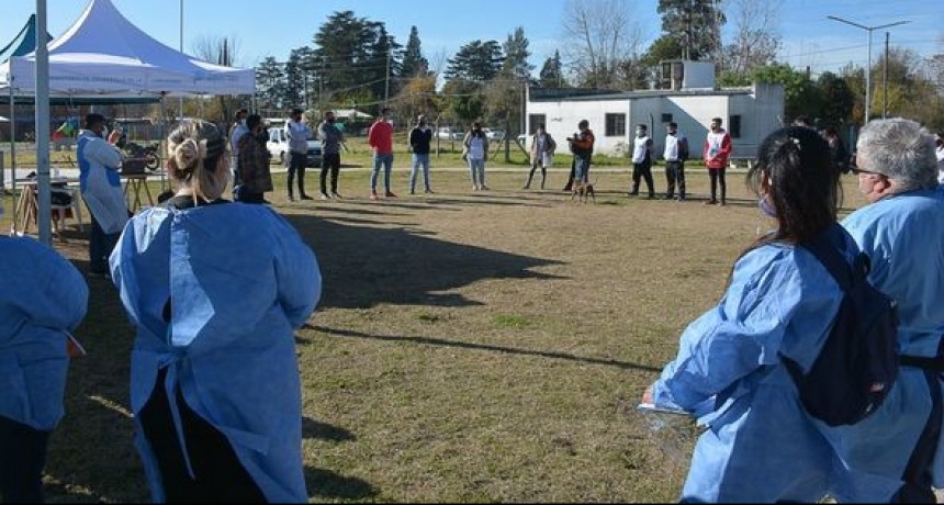Gral. Rodríguez: Operativo DETECTAR en Villa Vengochea 